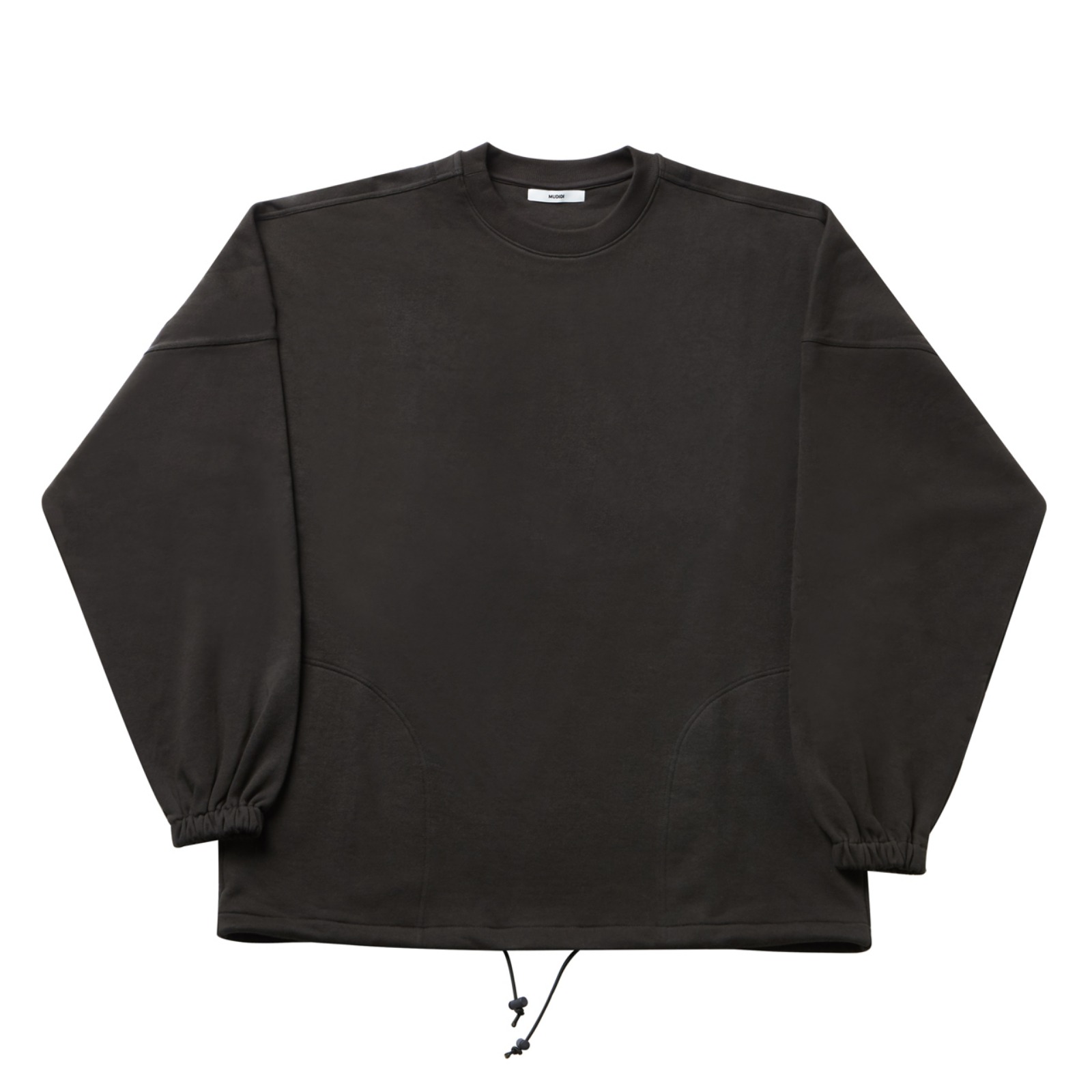 Over size sweat shirt 001 Chacol(Unisex)
